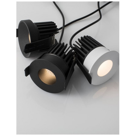 9W LED Įmontuojamas šviestuvas PETIT Black IP42 9844018