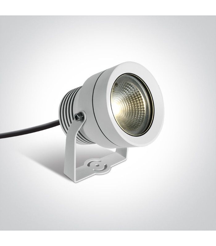 20W LED Įsmeigiamas šviestuvas White IP65 7047/W/W
