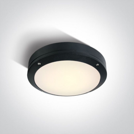 10W LED Lubinis šviestuvas Black IP54 67442/B/W