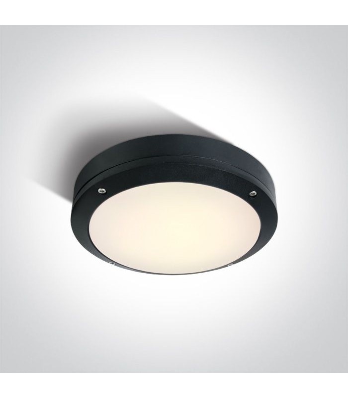10W LED Lubinis šviestuvas Black IP54 67442/B/W