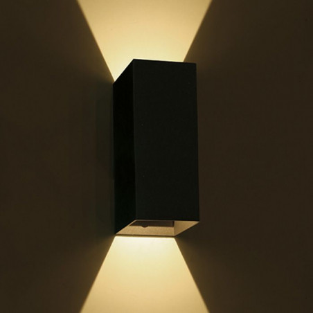 6W LED Sieninis šviestuvas IP54 Black 67398A/B/W