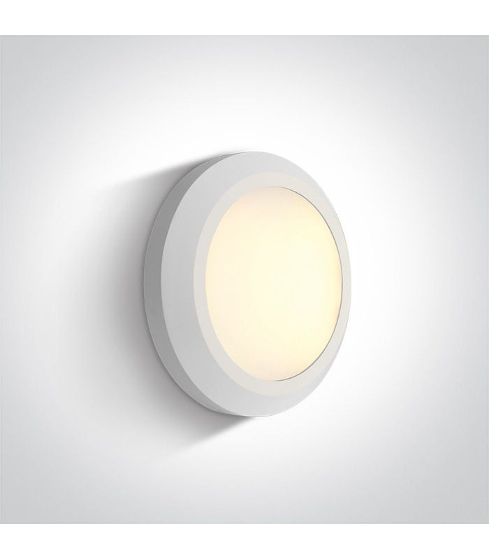 3.5W LED Sieninis šviestuvas IP65 White 67394B/W/W