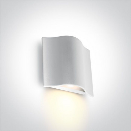 6W LED Sieninis šviestuvas White IP54 67422/W/W