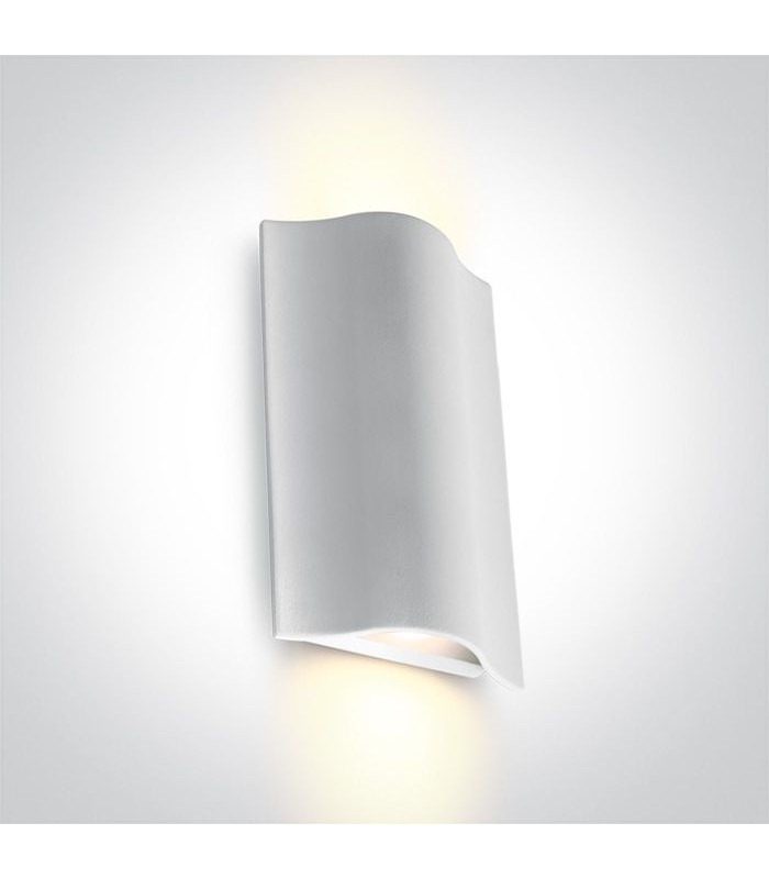 12W LED Sieninis šviestuvas White IP54 67422A/W/W