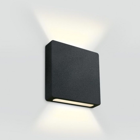 2W LED Įmontuojamas šviestuvas IP65 Black 3000K 68074B/B/W