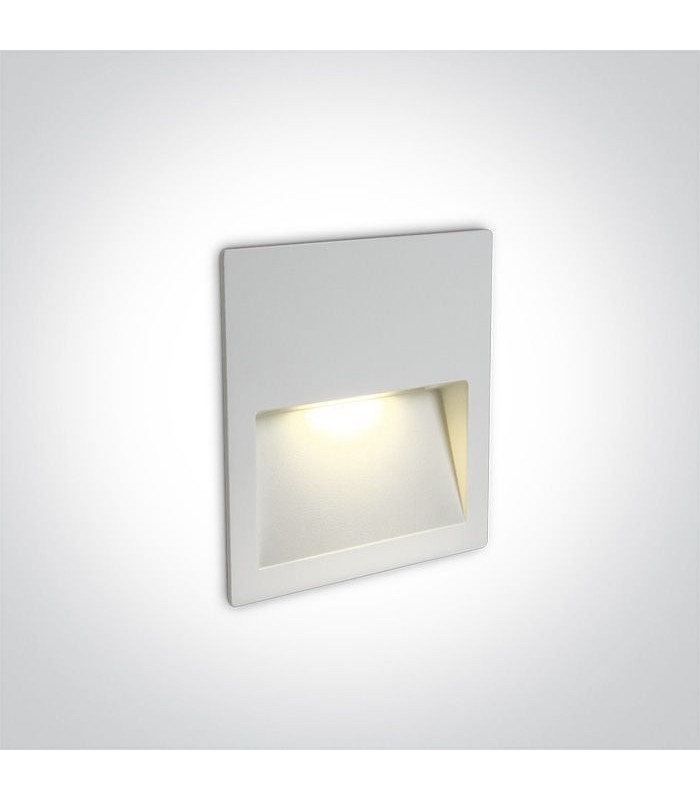 4W LED Įmontuojamas šviestuvas White IP65 3000K 68068A/W/W