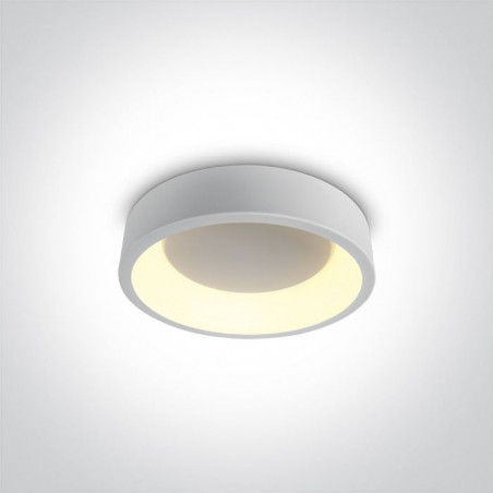 42W LED Lubinis šviestuvas PLAFO Ø60 Round White 62142N/W/W