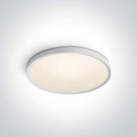 32W LED Lubinis šviestuvas PLAFO Ø45 Round White 62132N/W/W