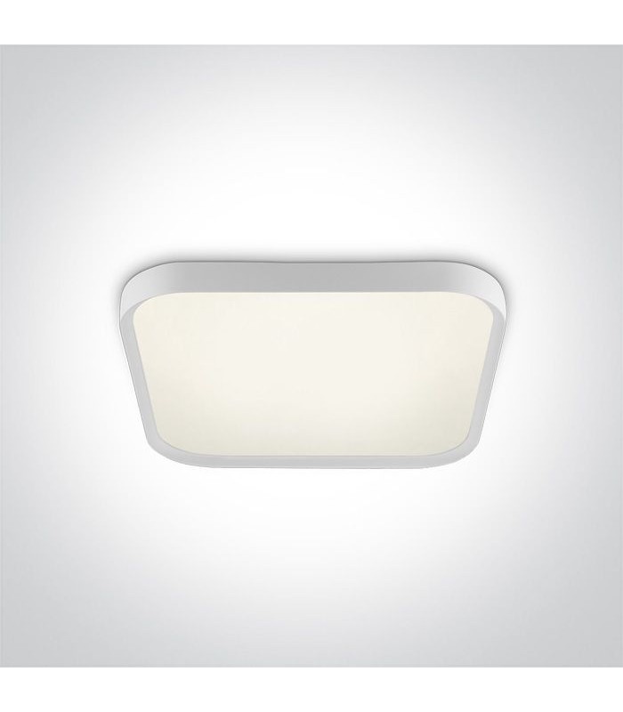 40W LED Lubinis šviestuvas SLIM White 3000K 62152A/W/W