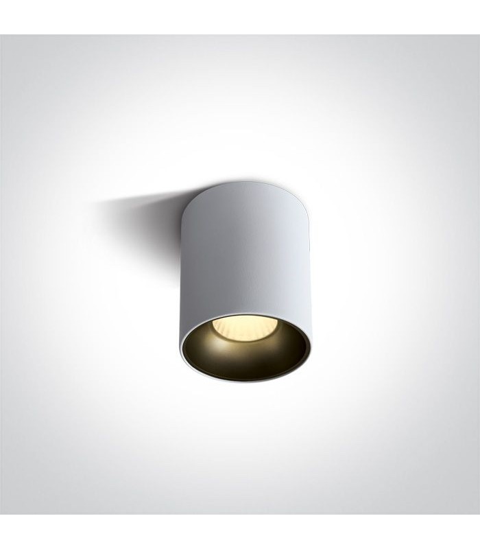 12W LED Lubinis šviestuvas RETRO White Ø7.3 12112Z/W/W