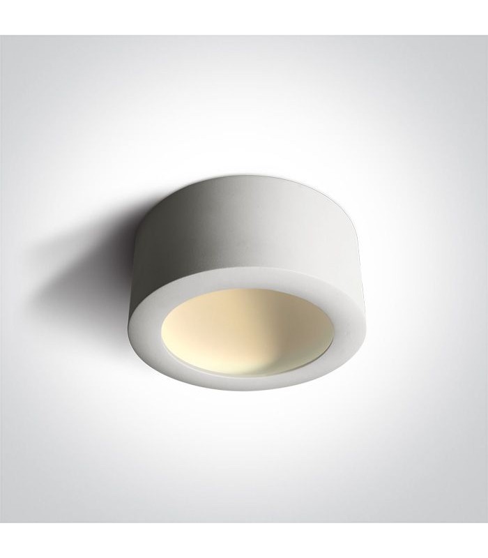 8W LED Lubinis šviestuvas HIDDEN White Ø10.7 12108FD/W/W