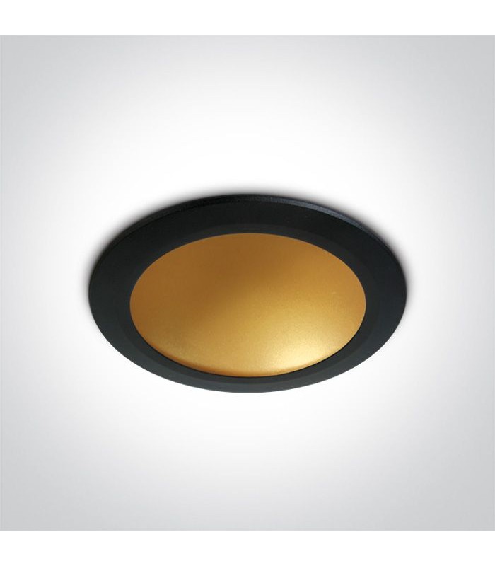 16W LED Įmontuojamas šviestuvas Black 10116FD/B/BS