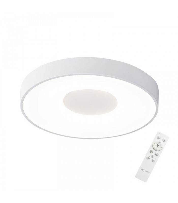 80W LED Lubinis šviestuvas COIN White Ø50 Dimeriuojamas 7563