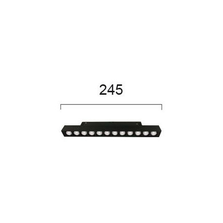 12W LED Magnetinis šviestuvas MAGNETIC 3000K 4244402