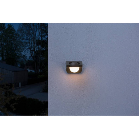 7W LED Sieninis šviestuvas ENDURA STYLE Dark gray IP44 4058075216624