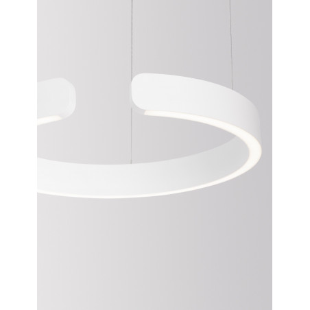 45W LED Pakabinamas šviestuvas SELBY White Ø40 9345626