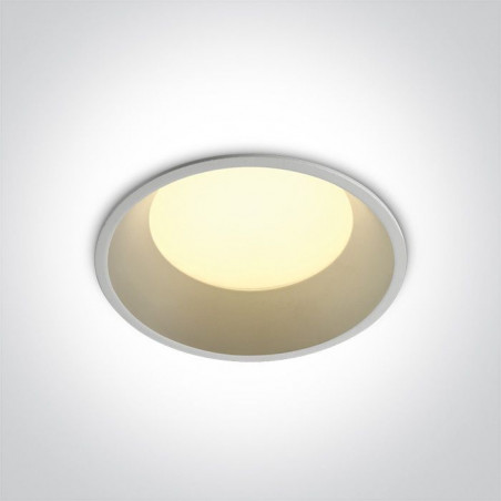 9W LED Įmontuojamas šviestuvas White 3000K 10109D/W/W