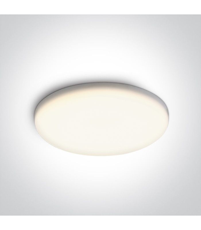 30W LED Įmontuojama panelė White Round 4000K Ø21.5 IP65 10130CF/C